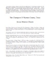 The Champion of Karnes County, Texas
James Monroe Choate